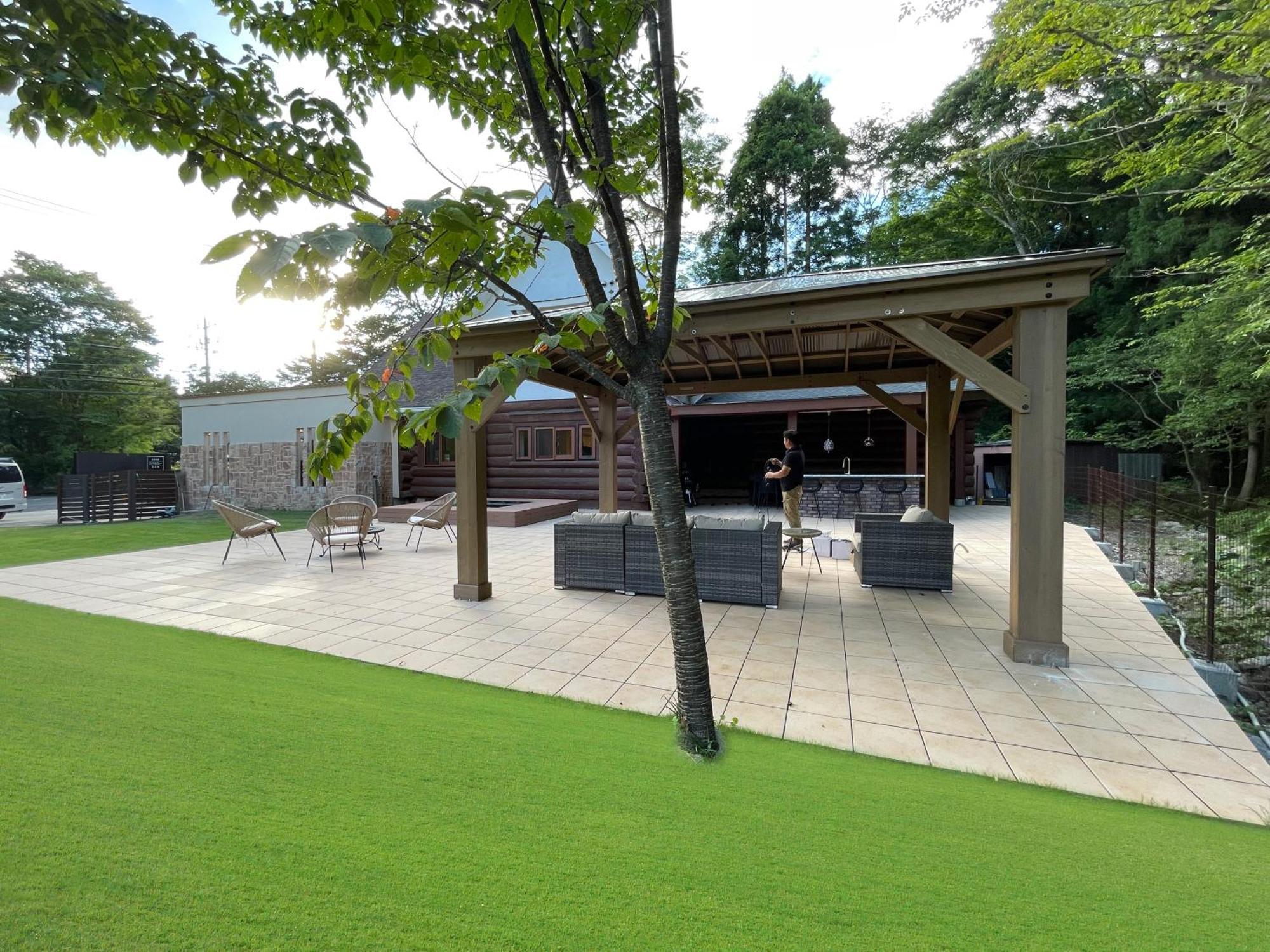 プライベートサウナ付き 森も小川も楽しめる 一棟貸切の貸別荘 Royal Villa 那須高原 ناسو المظهر الخارجي الصورة